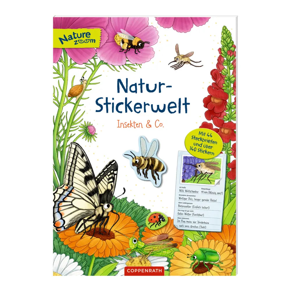 Natur-Stickerwelt | Insekten & Co. Coppenrath Verlag