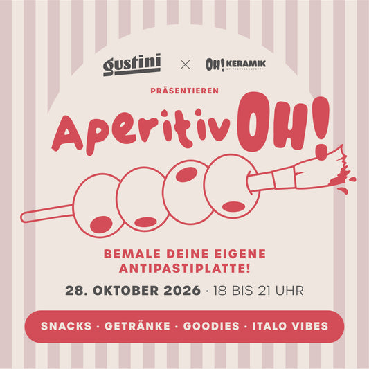 AperitivOH! – Antipasti trifft Keramik | Keramik-Event in Leipzig