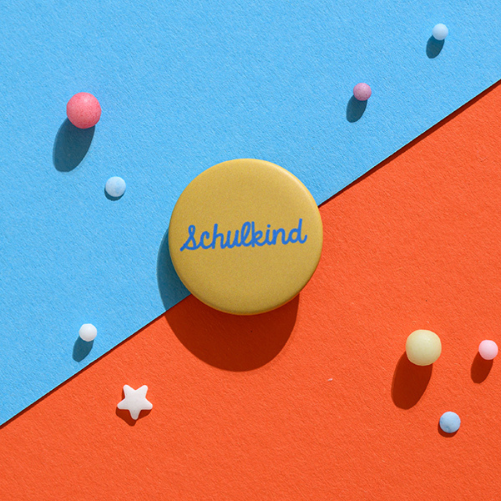 Schulkind | Ansteckbutton | 2 Varianten