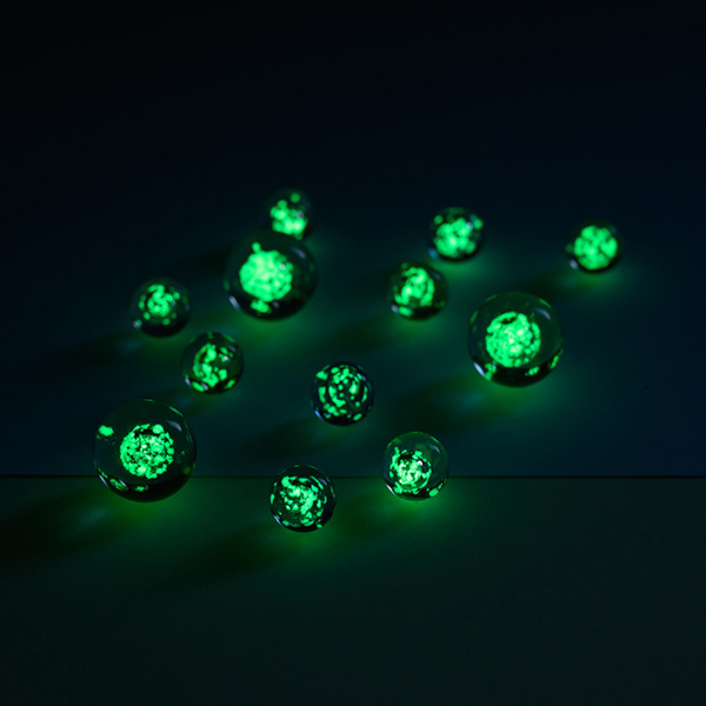 Glow in the Dark | ava&yves | Magische Murmeln | 2 Farben
