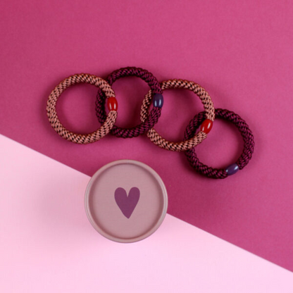 Haargummi-Set in Geschenkbox | 4 Varianten