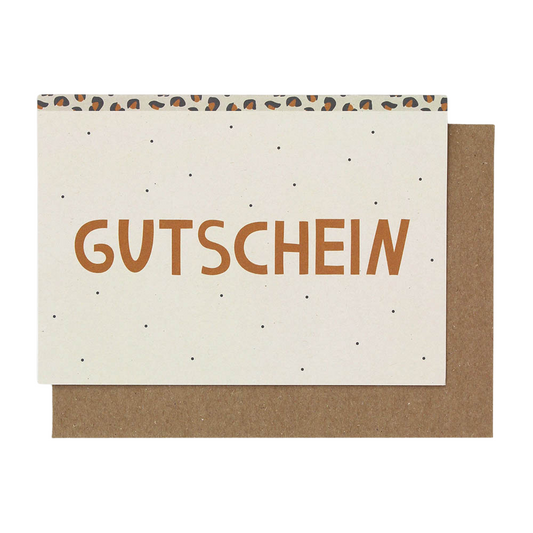 Gutschein | Klappkarte | 3 Varianten
