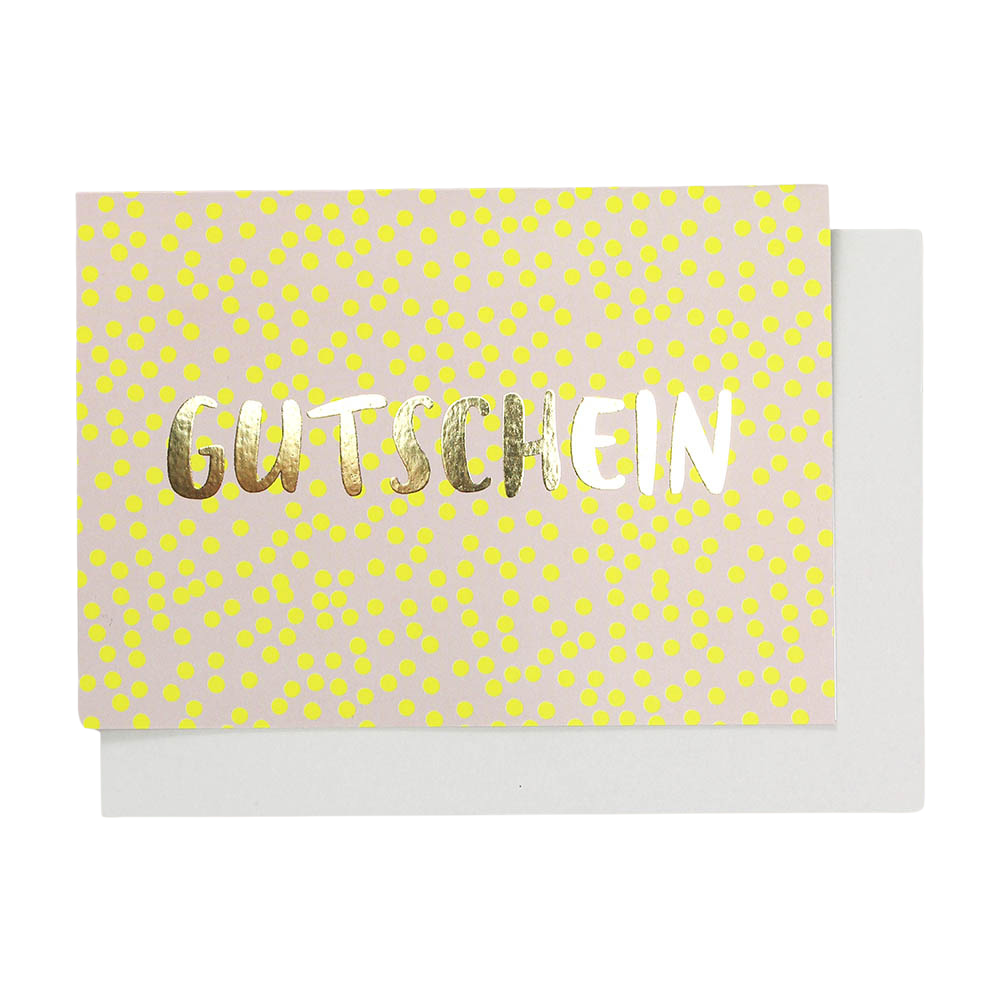 Gutschein | Klappkarte | 3 Varianten