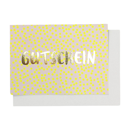 Gutschein | Klappkarte | 3 Varianten