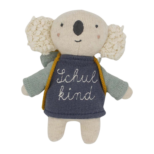 Schulkind Waschbär & Koala | ava&yves  | Kuscheltier | 3 Varianten