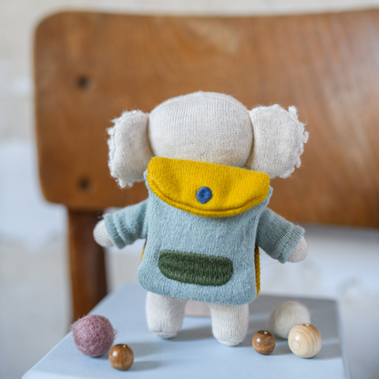 Schulkind Waschbär & Koala | Kuscheltier | 3 Varianten