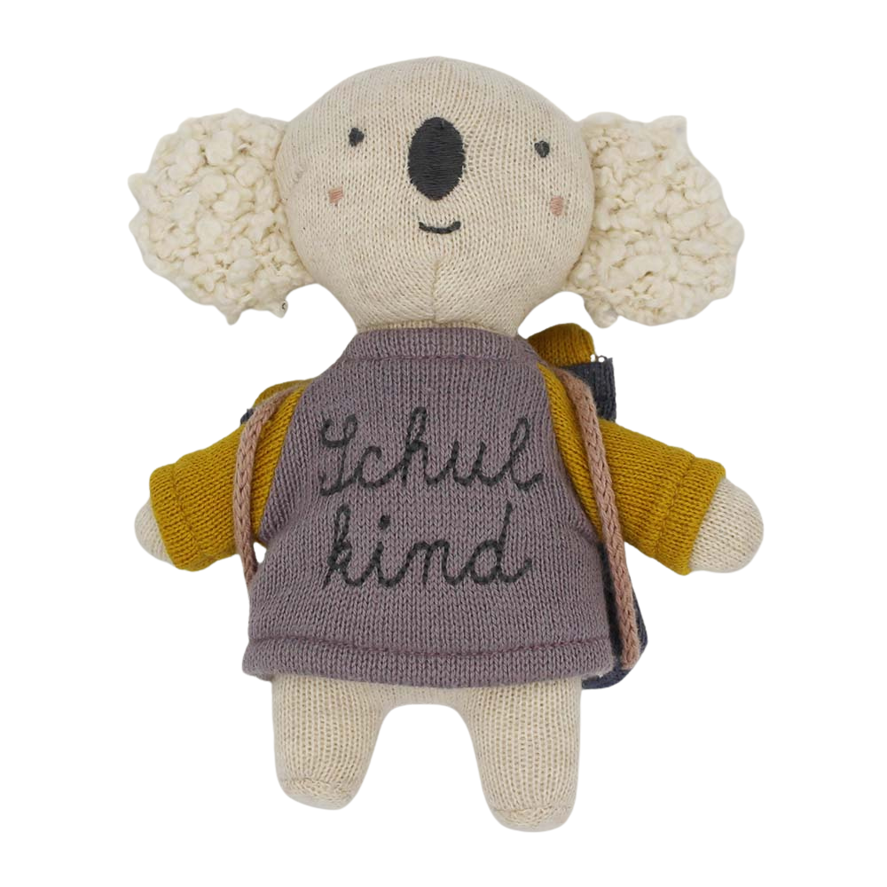 Schulkind Waschbär & Koala | Kuscheltier | 3 Varianten