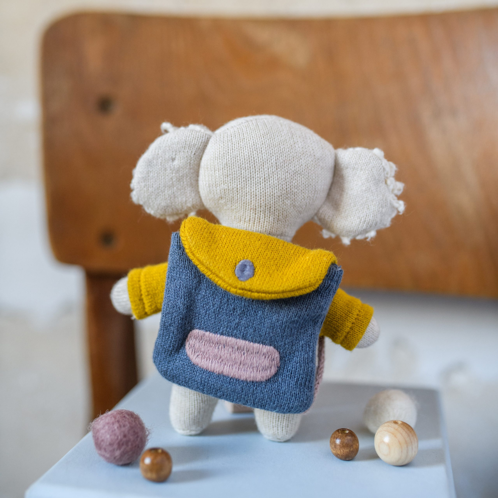 Schulkind Waschbär & Koala | Kuscheltier | 3 Varianten