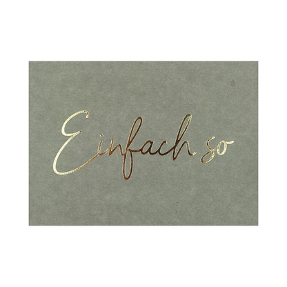 Gold | Postkarte | 5 Varianten