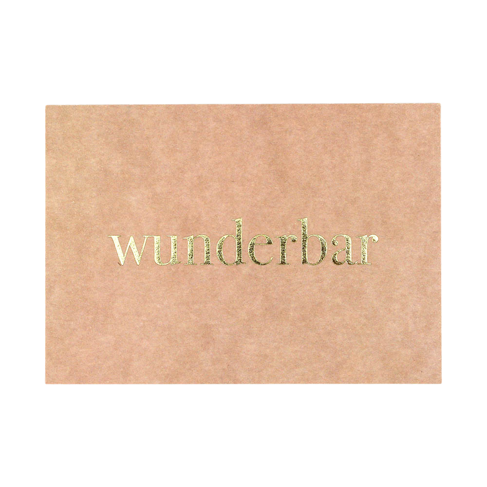 Gold | Postkarte | 5 Varianten
