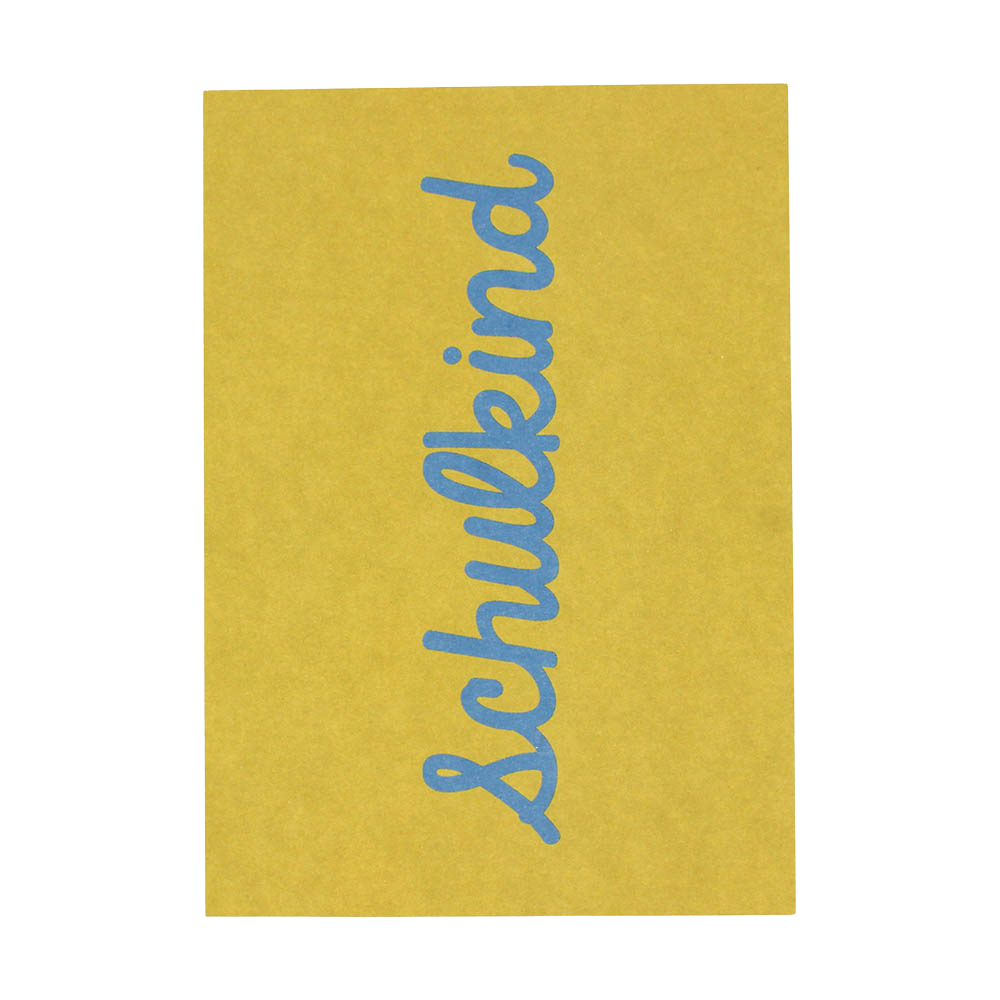 Schulkind | Postkarte | 3 Varianten