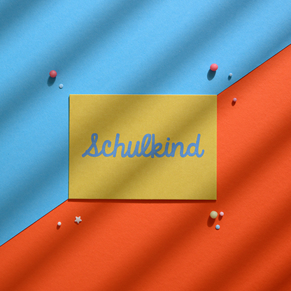 Schulkind | Postkarte | 3 Varianten