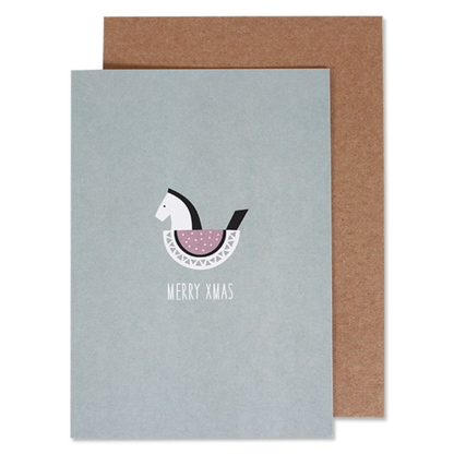 Weihnachtsgruß | Klappkarte | 14 Varianten