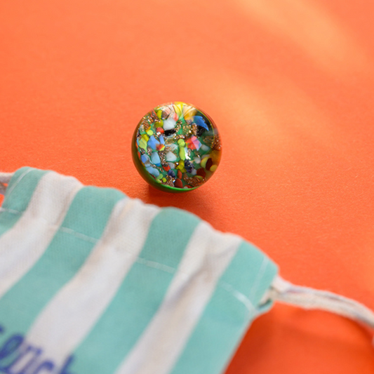 Glücks- & Mutmacher | Muranoglasmurmeln | 5 Varianten