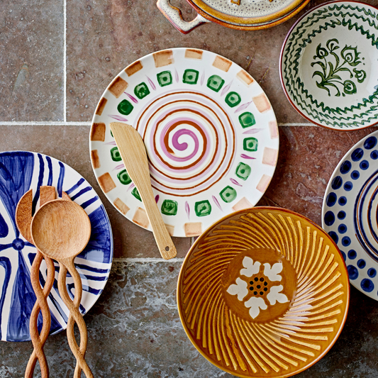 Heikki | Handbemalte Steingutschale | 2 Varianten