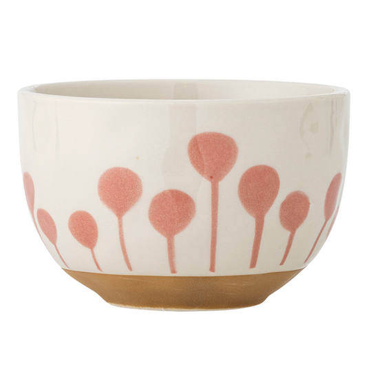 Linora | Bloomingville | Handbemalte Steingutschale - Tropfen | 4 Farben