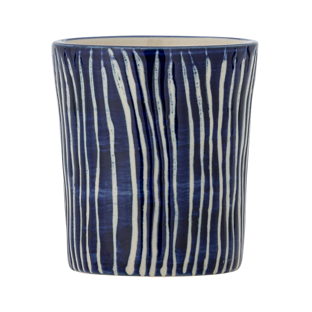 Minoa | Steingut-Tasse, Blau | 3 Varianten