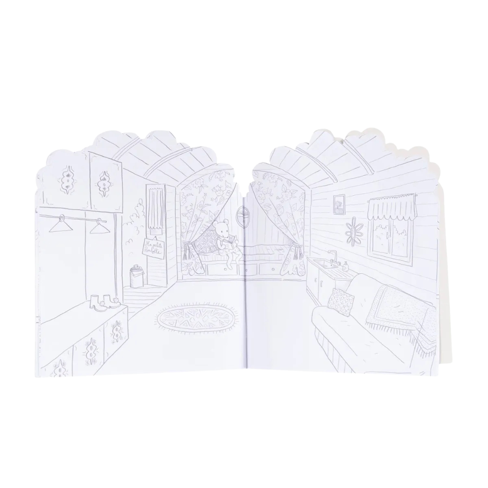 Sticker-Malbuch | Kreativbuch Kinder | 3 Varianten