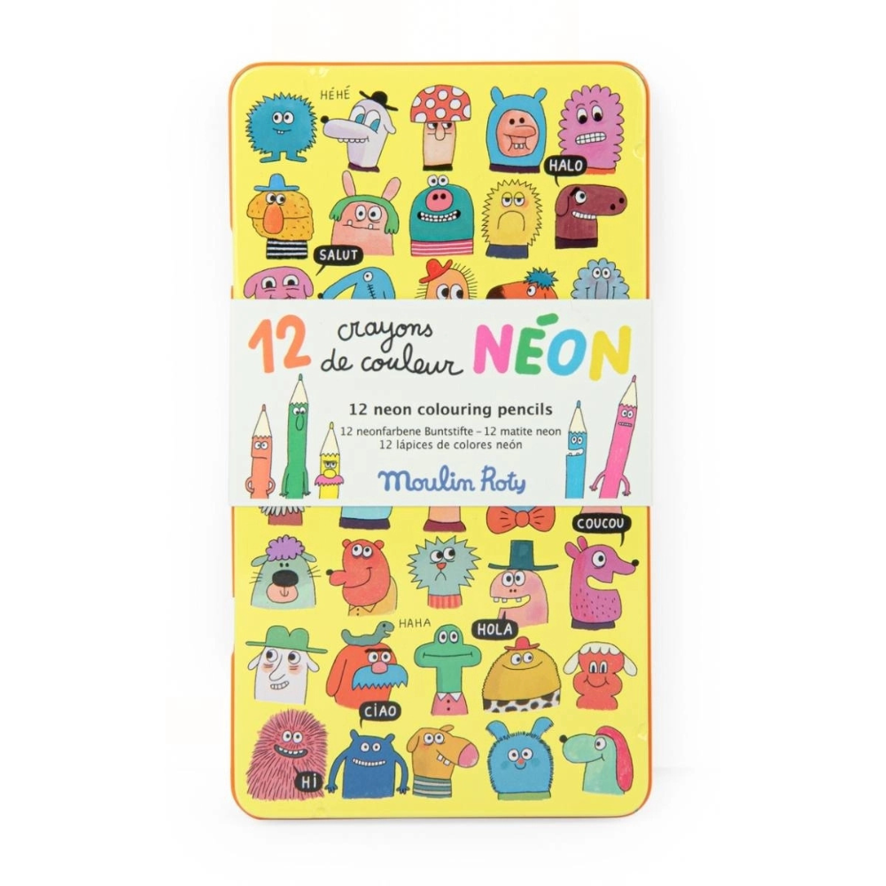 Schmouks | Neon-Buntstifte-Set