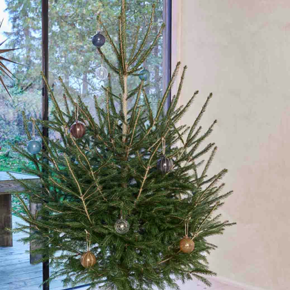 Natale | Weihnachtskugel aus Borosilikatglas | 3 Varianten