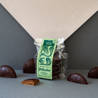 Pfeffer & Frost | Bio-Elisenlebkuchen in Papierbanderole | 2 Varianten