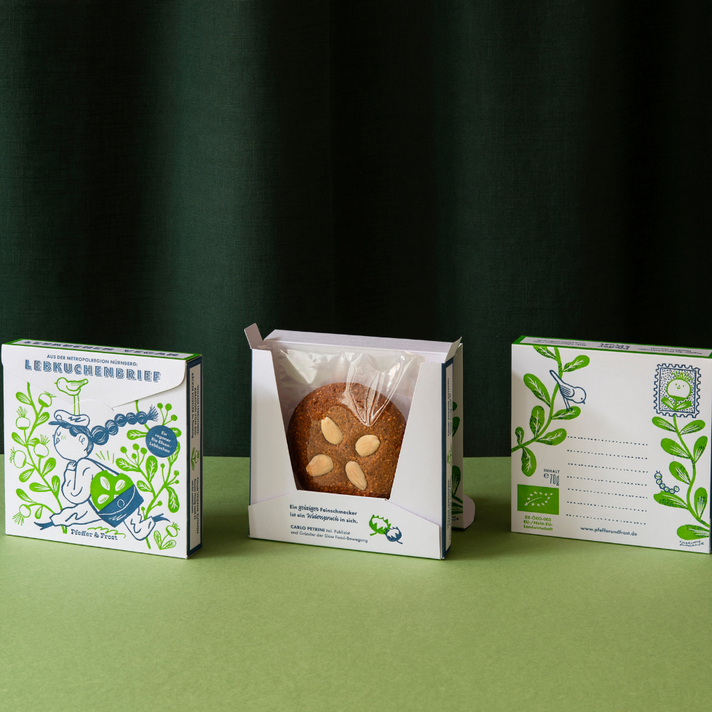 Pfeffer & Frost | Bio-Lebkuchenbrief