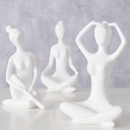 Figur Yoga | Yogaskulptur | 15 Varianten