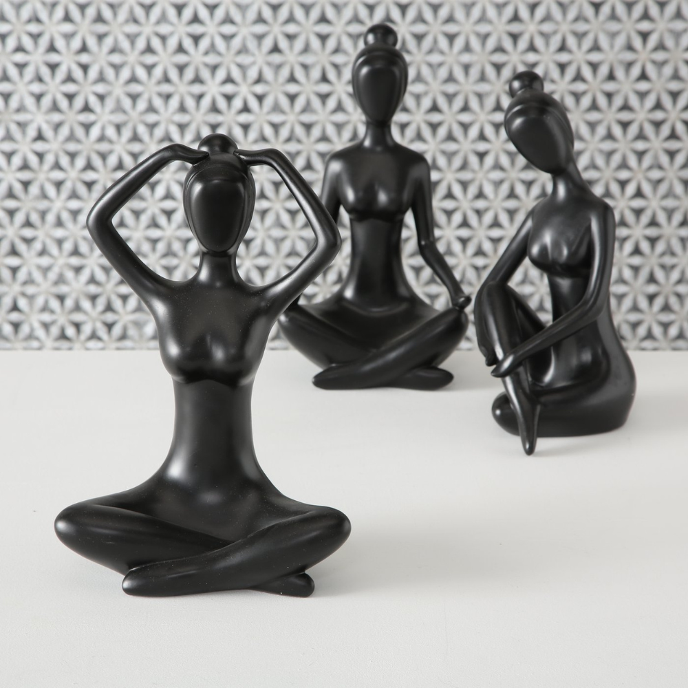 Figur Yoga | Yogaskulptur | 15 Varianten