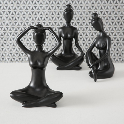 Figur Yoga | Yogaskulptur | 15 Varianten