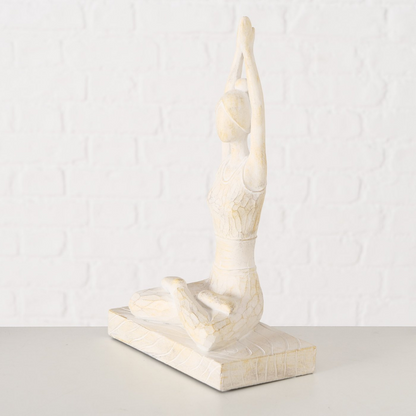 Figur Yoga auf Sockel | Yogaskulptur