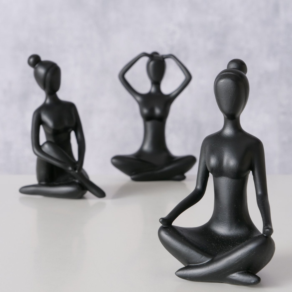 Figur Yoga | Yogaskulptur | 15 Varianten