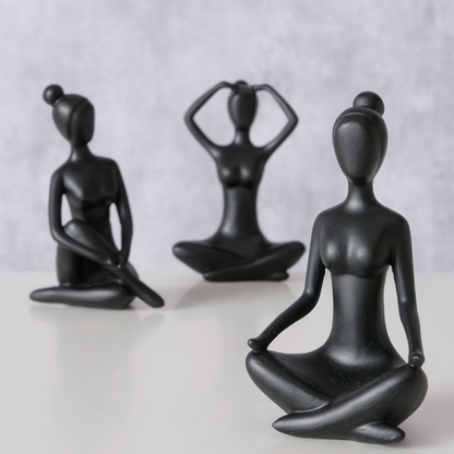 Figur Yoga | Yogaskulptur | 15 Varianten