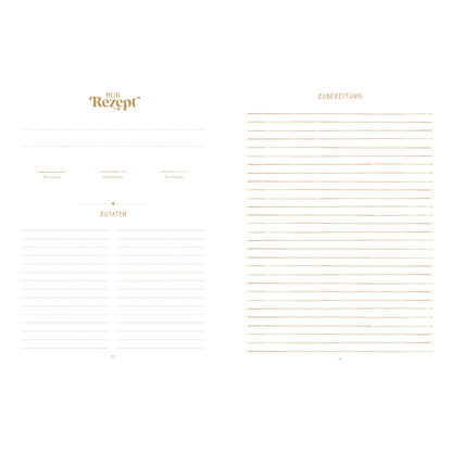 Meine liebsten Rezepte – Bake a Wish | Einschreibbuch Weihnachten | Kochbuch