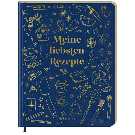 Meine liebsten Rezepte – Bake a Wish | Einschreibbuch Weihnachten | Kochbuch
