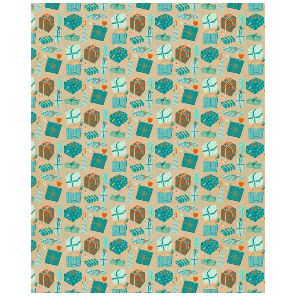 Schöner Schenken zu Weihnachten | Geschenkpapier-Buch | Kreativbuch | 2 Varianten