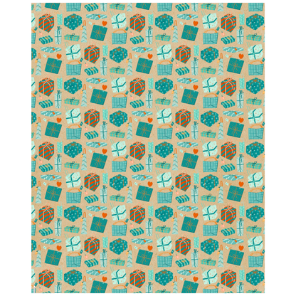 Schöner Schenken zu Weihnachten | Geschenkpapier-Buch | Kreativbuch | 2 Varianten