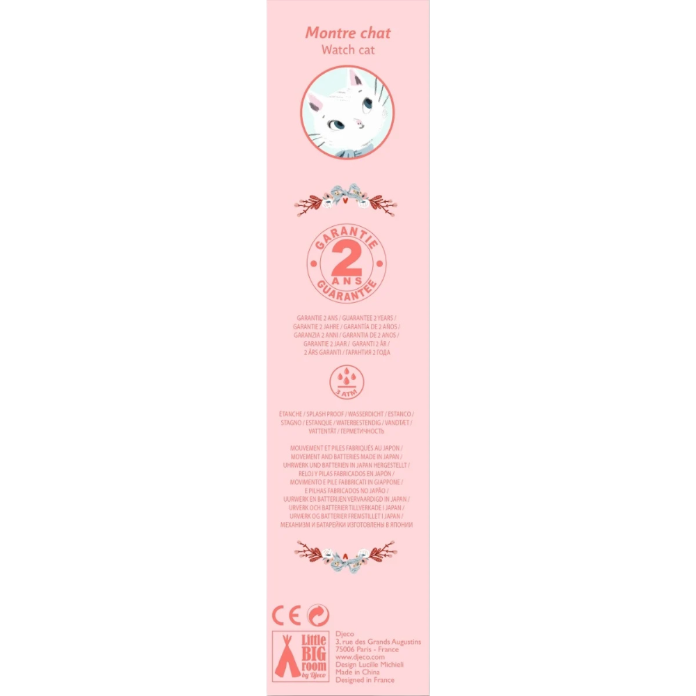 Djeco | Kinderarmbanduhr | 9 Varianten