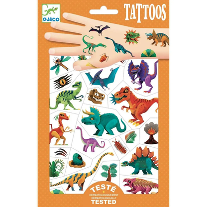 Djeco Tattoos | Leucht- & Klebetattoos für Kinder | 4 Varianten
