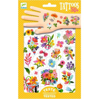 Djeco Tattoos | Leucht- & Klebetattoos für Kinder | 4 Varianten