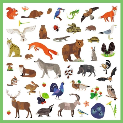 Tierwelt | Sticker-Set