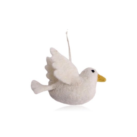 Peace of dove | Filz-Anhänger-Set