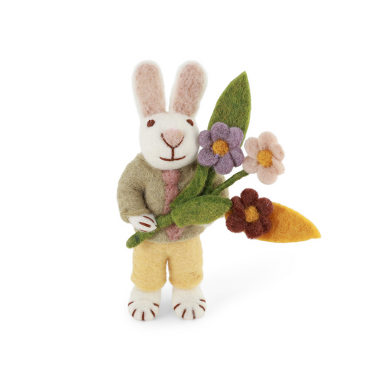 White Bunny | Filz-Figur