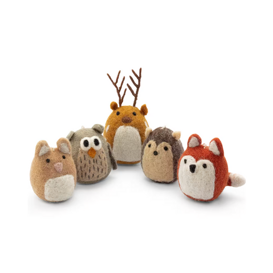 Forest Animals | Filz-Anhängern | 5 Varianten