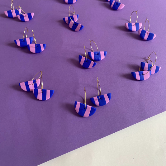 Frau Montag Hoops mixed | Ohrringe