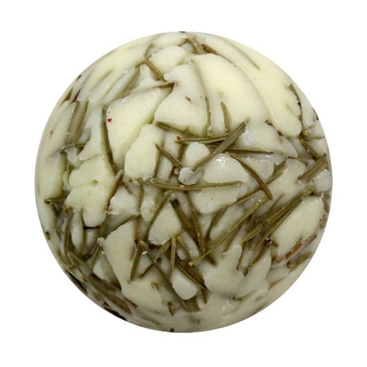 Wohlfühlzeit | Badebutter-Kugel Zirbe & Fichtennadeln