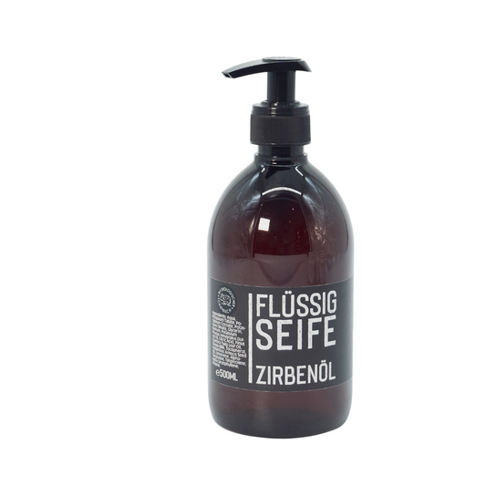 Black Edition | Flüssige Pflanzenölseife Zirbe