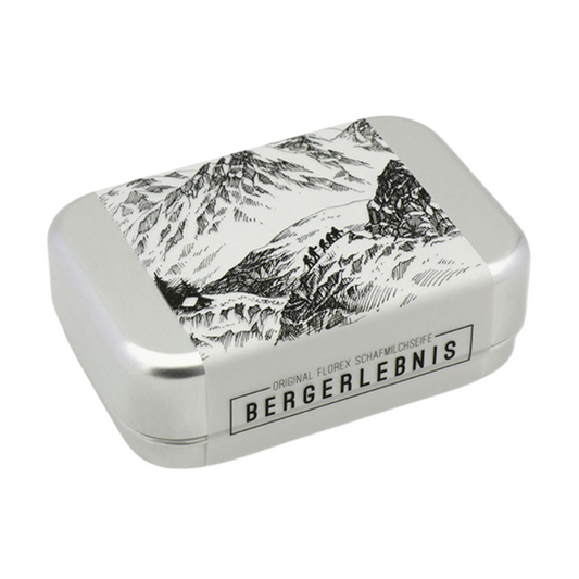 Wohlfühlzeit | Schafmilchseife in Aluminiumdose