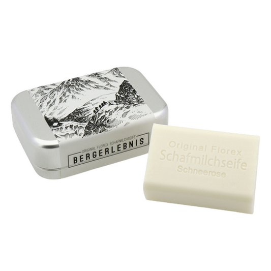 Wohlfühlzeit | Schafmilchseife in Aluminiumdose