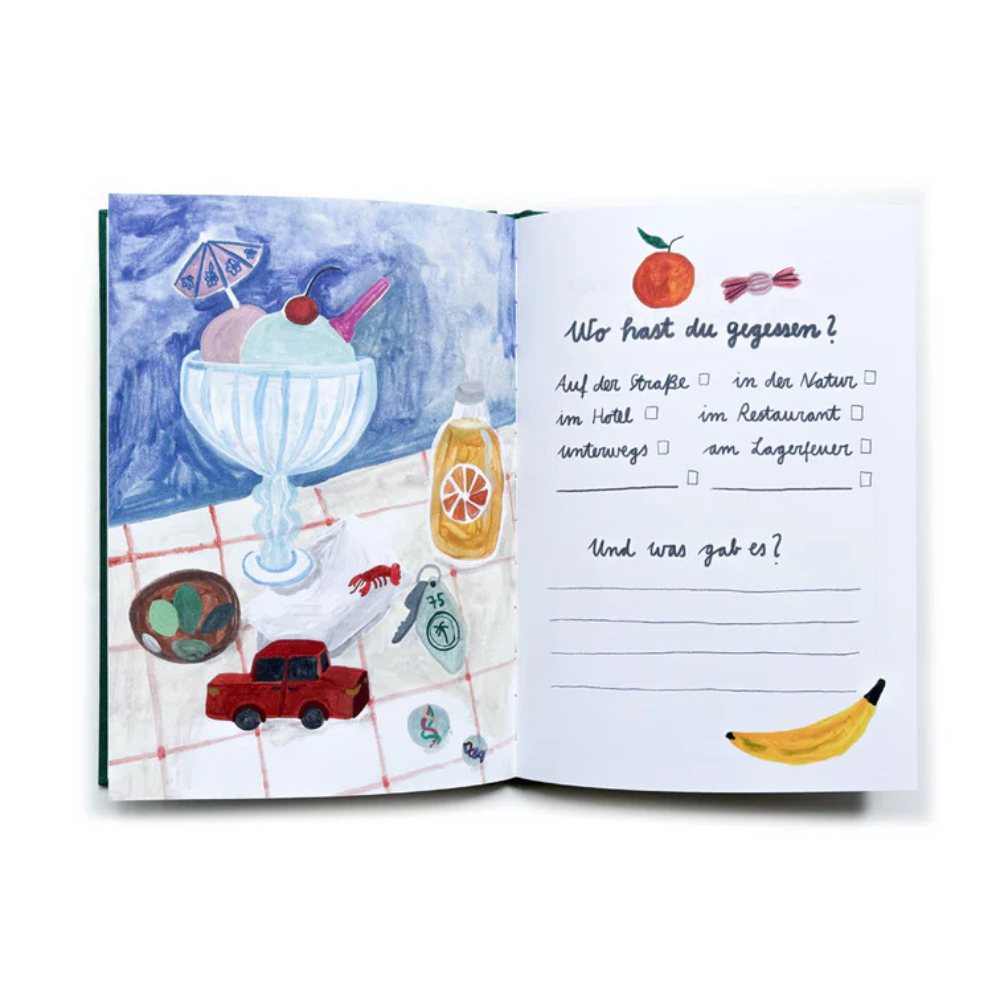 Reisetagebuch Kinder | Tagebuch | 2 Farben