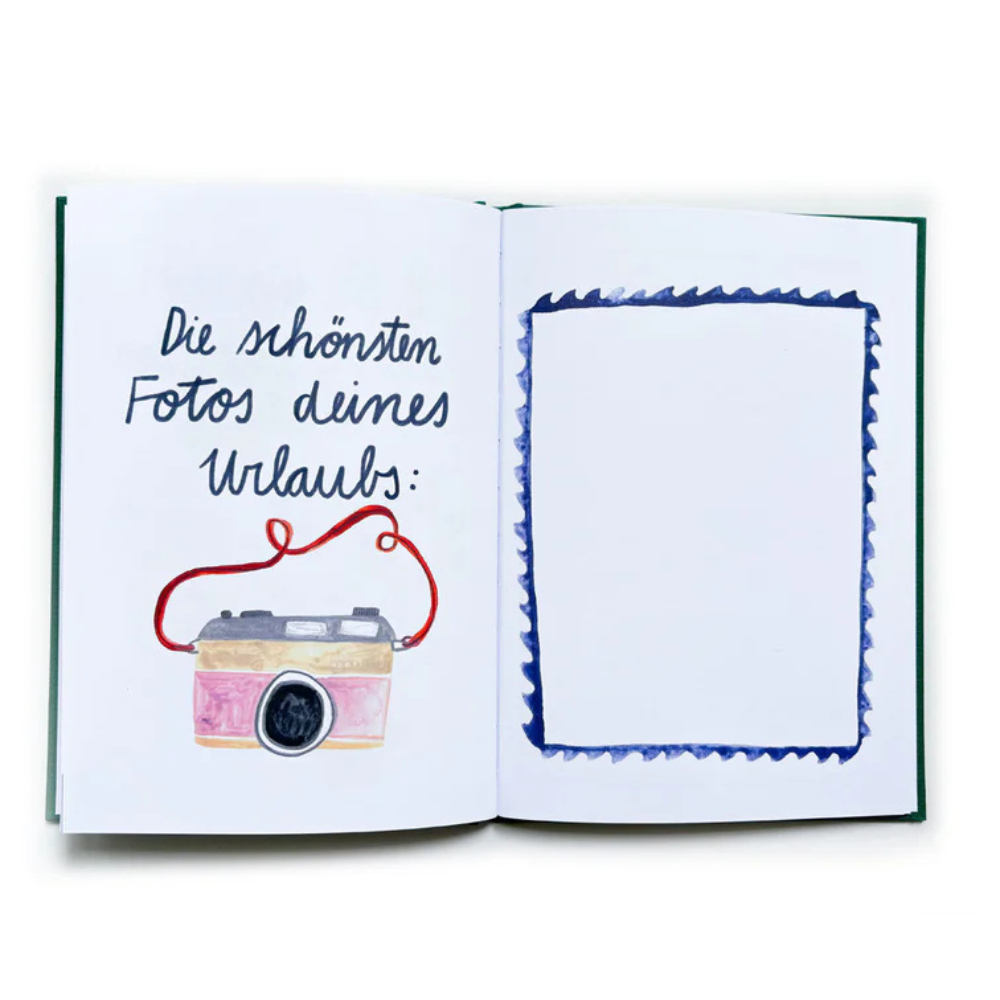 Reisetagebuch Kinder | Tagebuch | 2 Farben